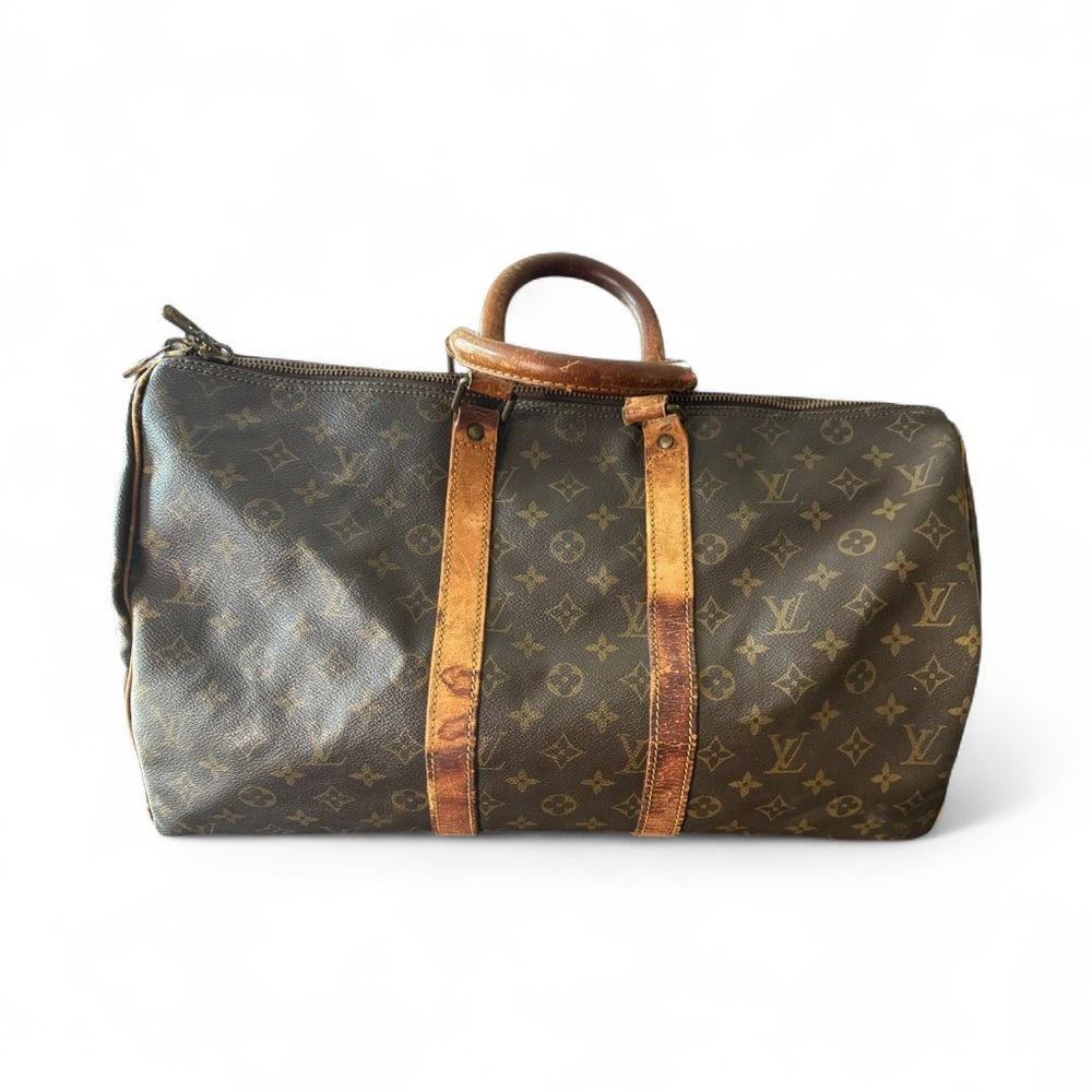 Louis Vuitton Monogram Keepall 45 Rehab/Project piece- needs restoration